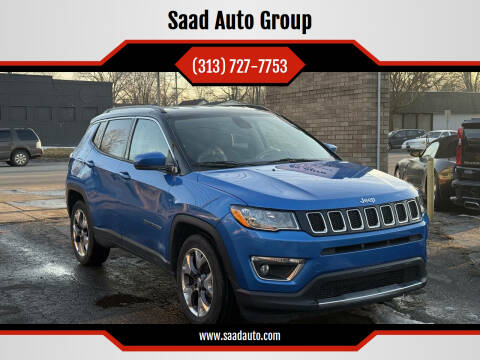 2020 Jeep Compass for sale at Saad Auto Group in Dearborn Heights MI