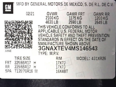 2021 Chevrolet Equinox LT