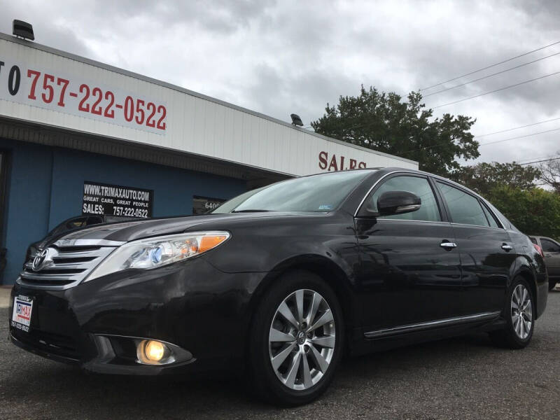 2011 Toyota Avalon for sale at Trimax Auto Group in Norfolk VA