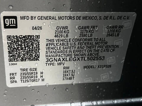 2026 Chevrolet Equinox RS
