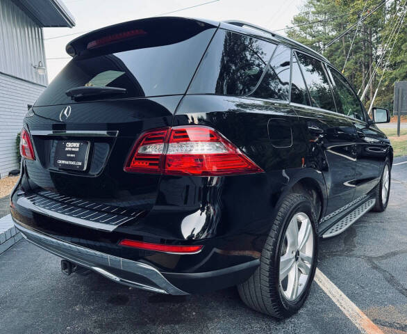 2013 Mercedes-Benz M-Class for sale at Crown Auto Sales in Marietta, GA