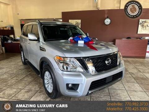2019 Nissan Armada for sale at Amazing Luxury Cars in Snellville GA