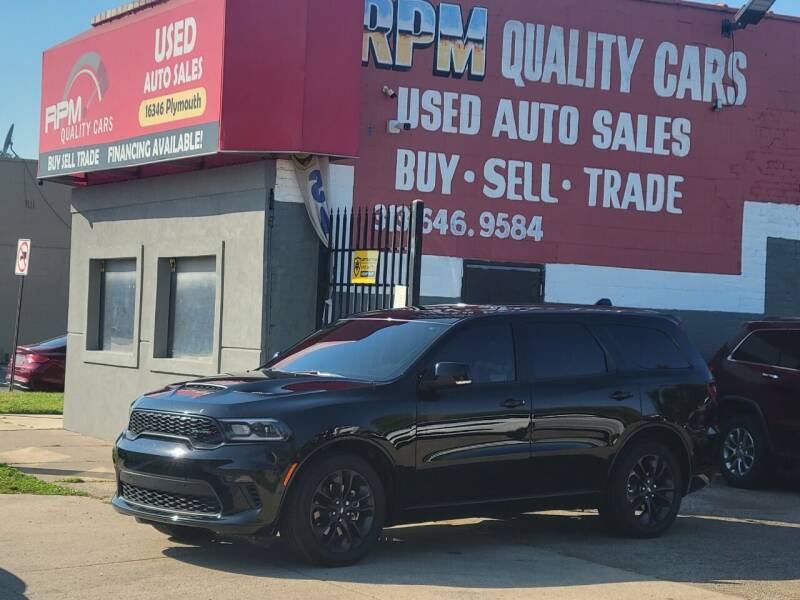 2021 Dodge Durango for sale at RPM Quality Cars in Detroit MI