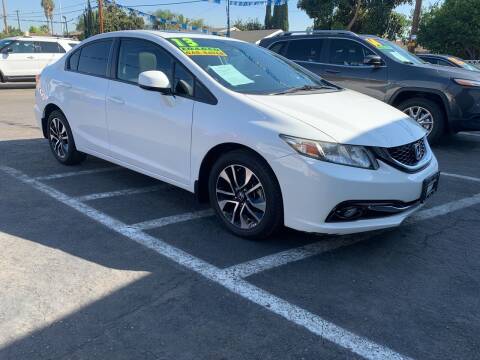 2013 Honda Civic for sale at ROMO'S AUTO SALES in Los Angeles CA
