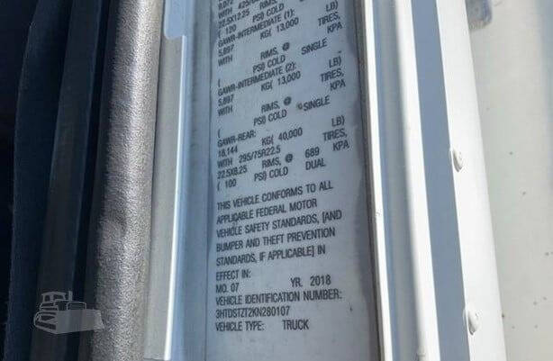 2019 International HX