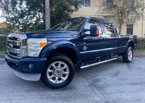 2011 Ford F-350 Super Duty for sale at CARPORT SALES AND  LEASING in Oviedo FL