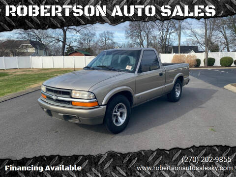 1998 Chevrolet S-10 for sale at ROBERTSON AUTO SALES in Bowling Green KY