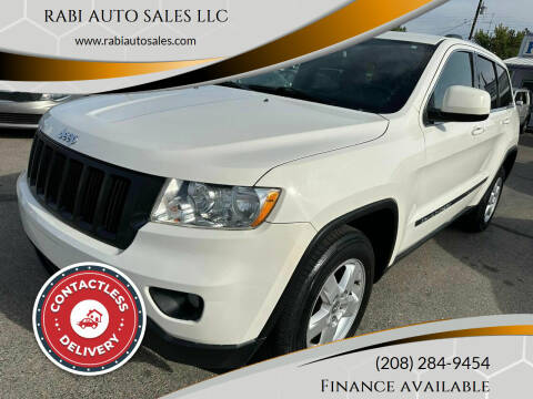 2011 Jeep Grand Cherokee for sale at RABI AUTO SALES LLC in Garden City ID