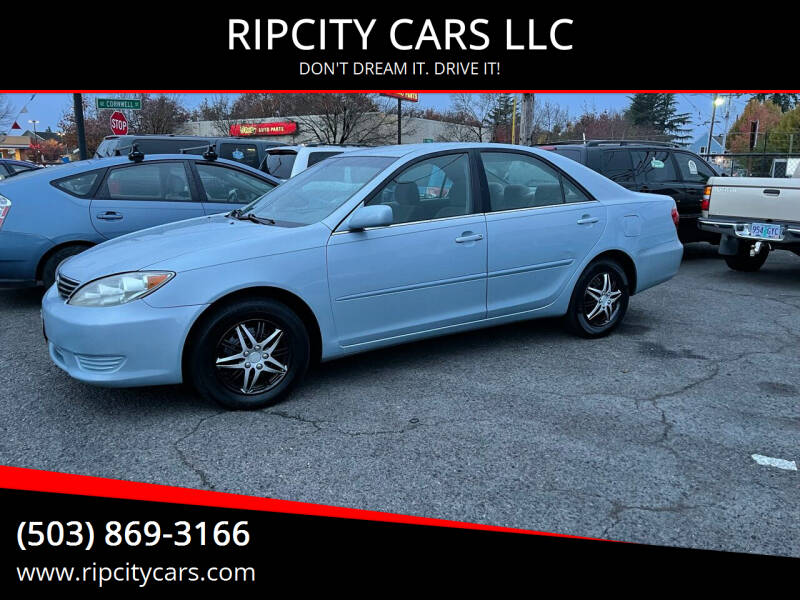 2005 Toyota Camry for sale at RIPCITY CARS LLC in Portland OR