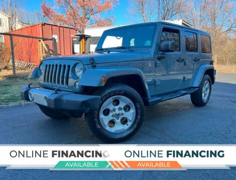 2015 Jeep Wrangler Unlimited for sale at Quality Luxury Cars NJ in Rahway NJ