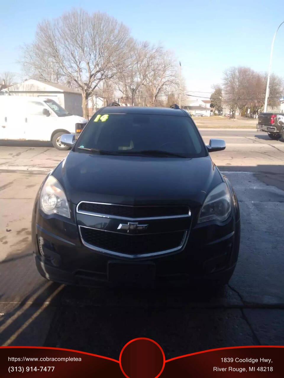 2014 Chevrolet Equinox for sale at Cobra Complete Auto Repair & Collison Inc. in River Rouge, MI