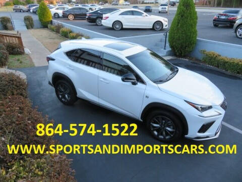 2019 Lexus NX 300 for sale at Sports & Imports INC in Spartanburg SC
