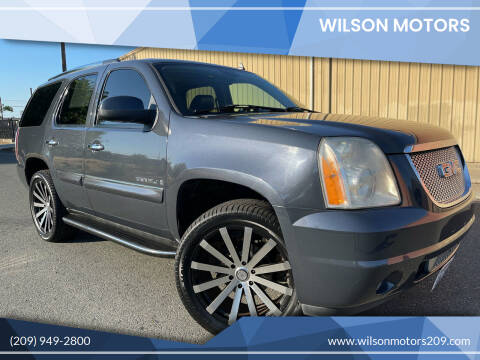 2008 GMC Yukon for sale at WILSON MOTORS in Stockton CA