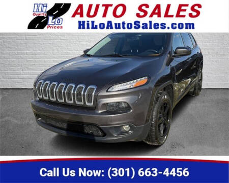 2016 Jeep Cherokee for sale at Hi-Lo Auto Sales in Frederick MD