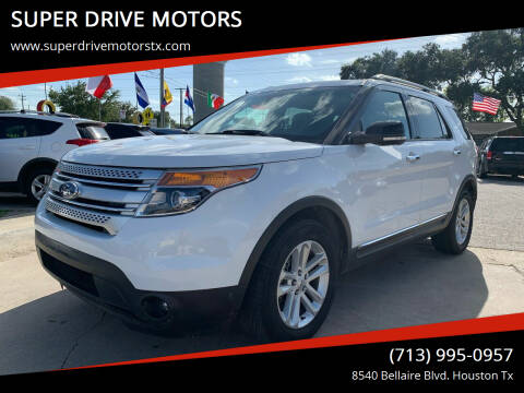 2015 Ford Explorer for sale at SUPER DRIVE MOTORS in Houston TX