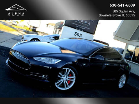 2014 Tesla Model S for sale at Alpha Luxury Motors in Downers Grove IL