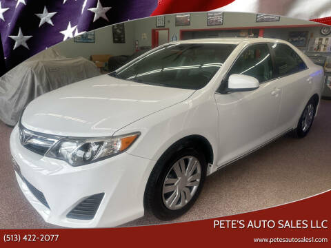 2012 Toyota Camry for sale at PETE'S AUTO SALES LLC - Middletown in Middletown OH