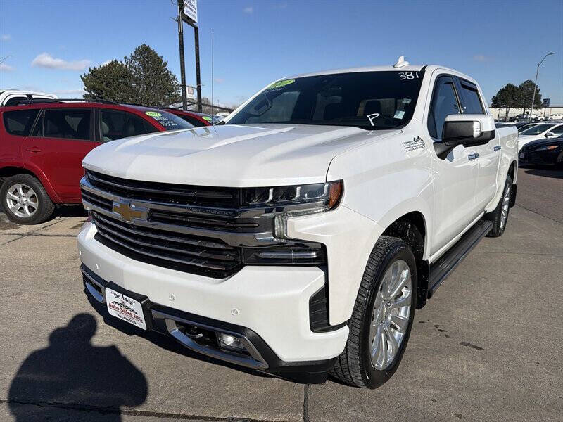 Off white 2021 Chevrolet Silverado 1500 High Country 1