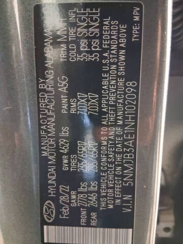 2022 Hyundai Tucson SEL