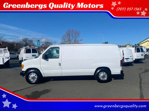 2006 Ford E-Series for sale at Greenbergs Quality Motors in Napa CA
