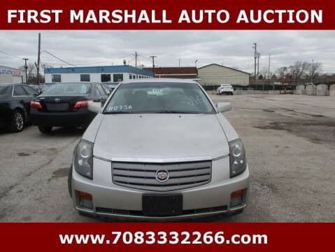 2004 Cadillac CTS for sale at First Marshall Auto Auction in Harvey IL