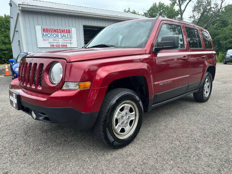 2015 Jeep Patriot for sale at HOLLINGSHEAD MOTOR SALES in Cambridge OH