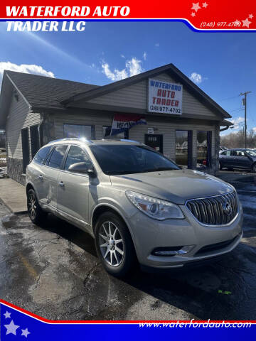 2015 Buick Enclave for sale at WATERFORD AUTO TRADER LLC in Waterford MI