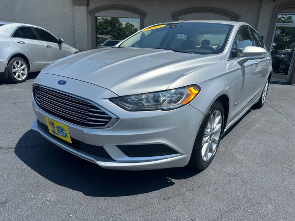 2017 Ford Fusion Hybrid for sale at Mr.C's AutoMart in Midlothian, IL