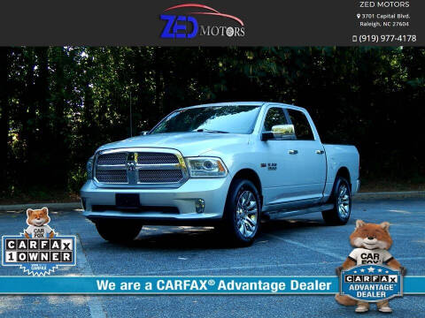 2014 RAM 1500 for sale at Zed Motors in Raleigh NC