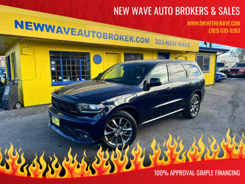 2014 Dodge Durango for sale at New Wave Auto Brokers & Sales in Denver CO