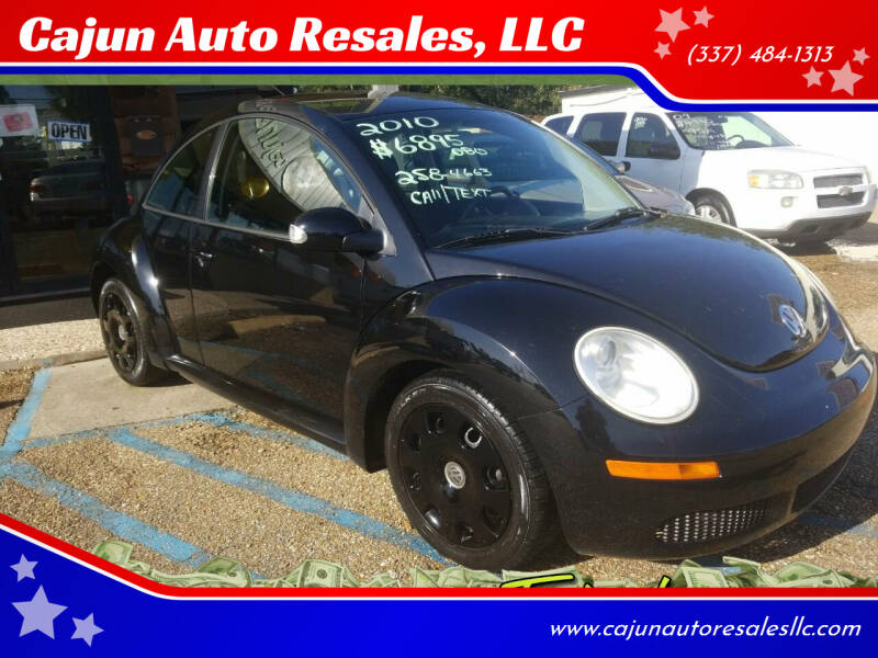 2010 Volkswagen New Beetle for sale at Cajun Auto Resales, LLC in Lafayette LA