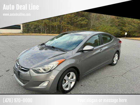 2013 Hyundai Elantra for sale at Auto Deal Line in Alpharetta GA