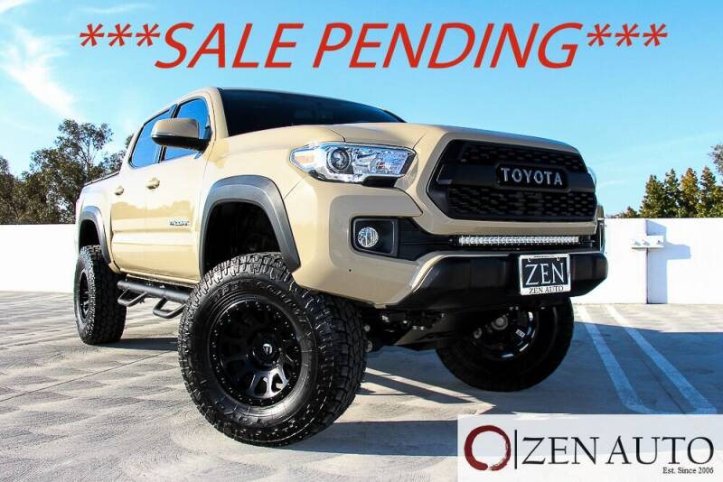 2017 Toyota Tacoma for sale at Zen Auto Sales in Sacramento CA