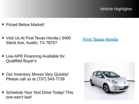 2014 Nissan LEAF SL