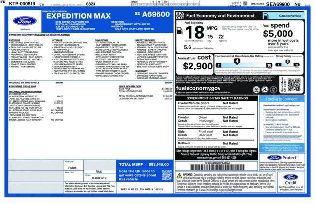 2025 Ford Expedition MAX Platinum