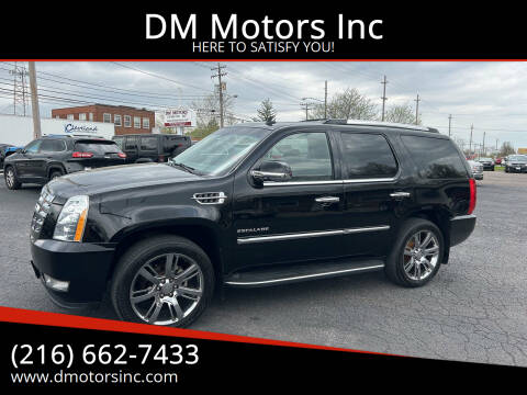 2012 Cadillac Escalade for sale at DM Motors Inc in Maple Heights OH