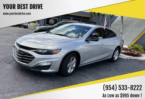 2020 Chevrolet Malibu for sale at YOUR BEST DRIVE in Oakland Park FL