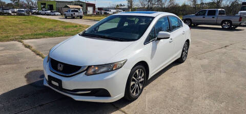 2014 Honda Civic for sale at RODRIGUEZ MOTORS CO. in Houston TX