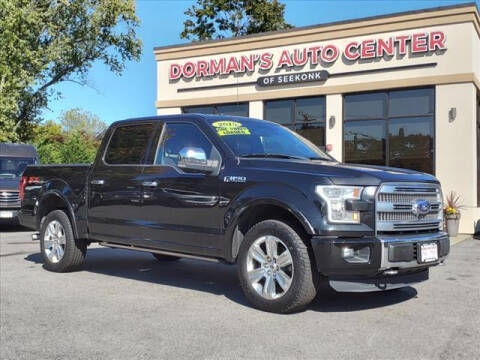 2015 Ford F-150 for sale at DORMANS AUTO CENTER OF SEEKONK in Seekonk MA