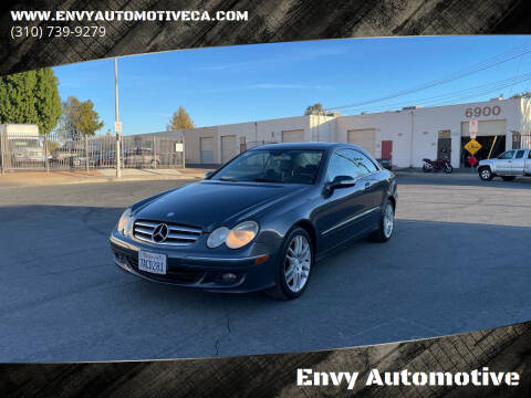 2009 Mercedes-Benz CLK for sale at Envy Automotive in Canoga Park CA