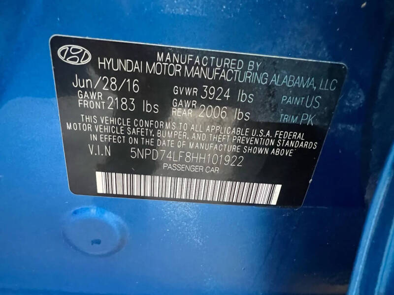 2017 Hyundai Elantra