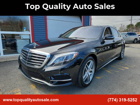 2015 Mercedes-Benz S-Class for sale at Top Quality Auto Sales in Westport MA