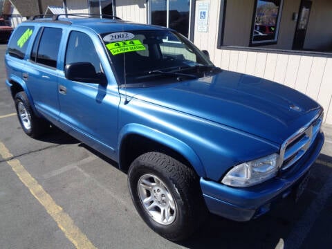 2002 Dodge Durango for sale at BBL Auto Sales in Yakima WA