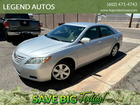 2008 Toyota Camry for sale at LEGEND AUTOS in Peoria AZ
