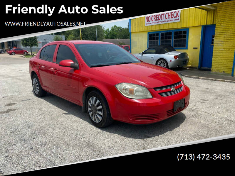 2010 Chevrolet Cobalt for sale at Friendly Auto Sales in Pasadena TX