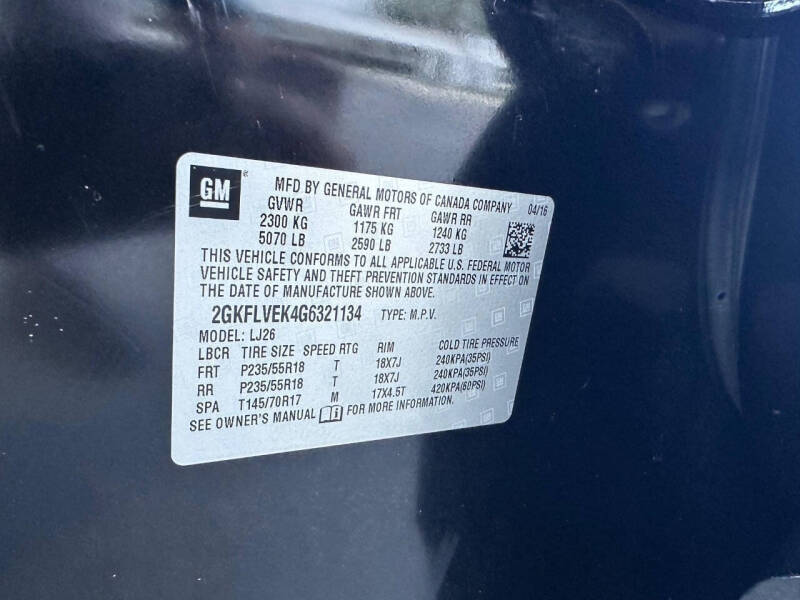 2016 GMC Terrain Denali