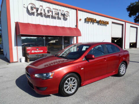 2012 Mitsubishi Lancer for sale at Gagel's Auto Sales in Gibsonton FL