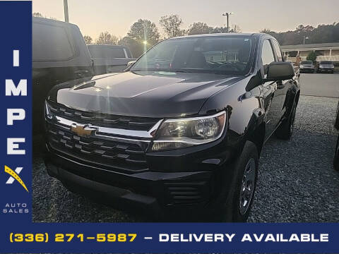 2021 Chevrolet Colorado for sale at Impex Auto Sales in Greensboro NC