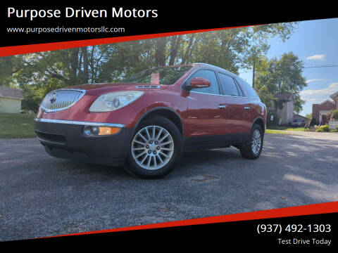 2012 Buick Enclave for sale at Purpose Driven Motors in Sidney OH