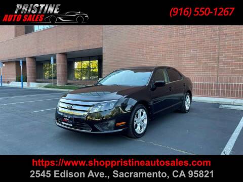 2012 Ford Fusion for sale at Pristine Auto Sales in Sacramento CA